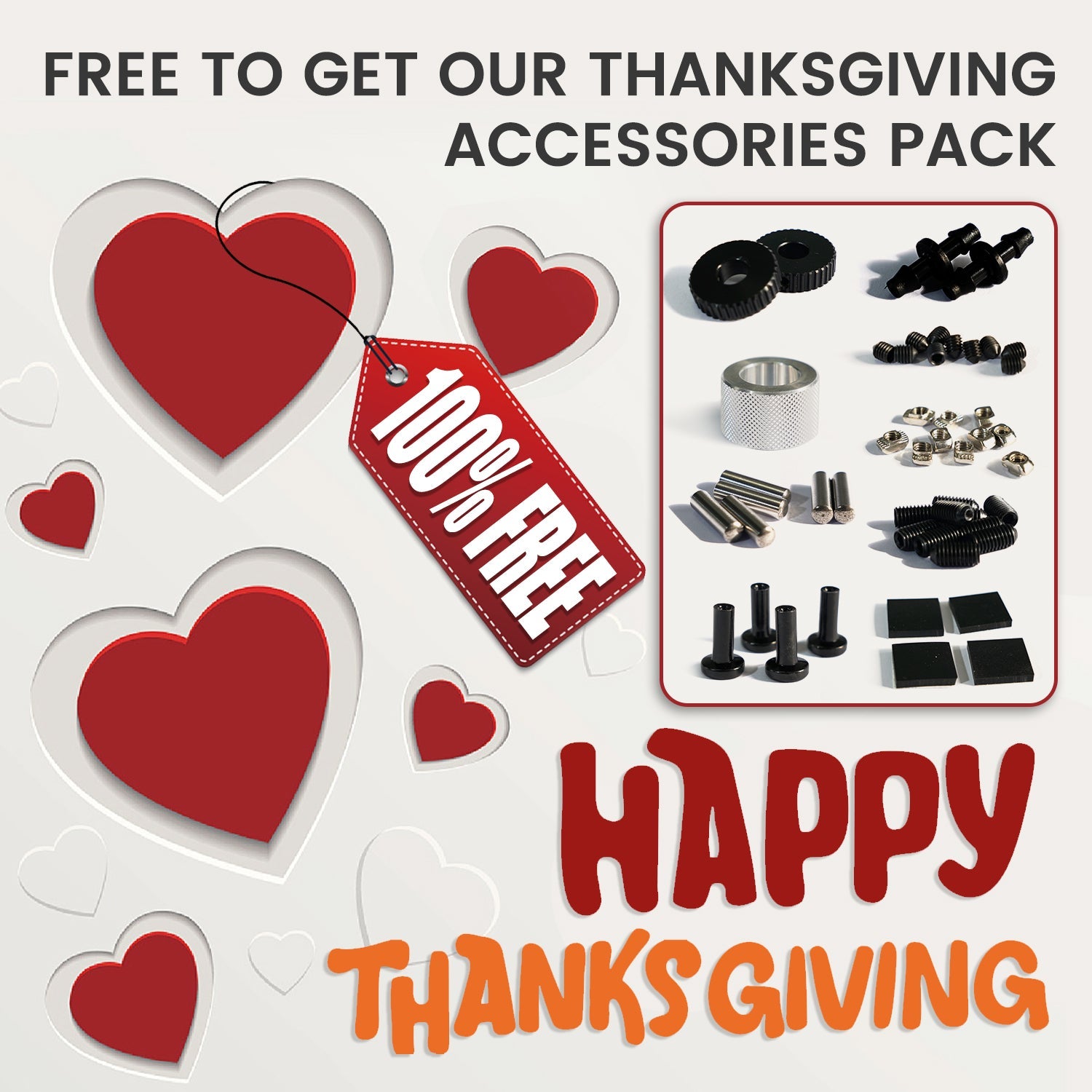 Tyvok - Thanksgiving Accessories Pack for X1 Series - Spider-Laser