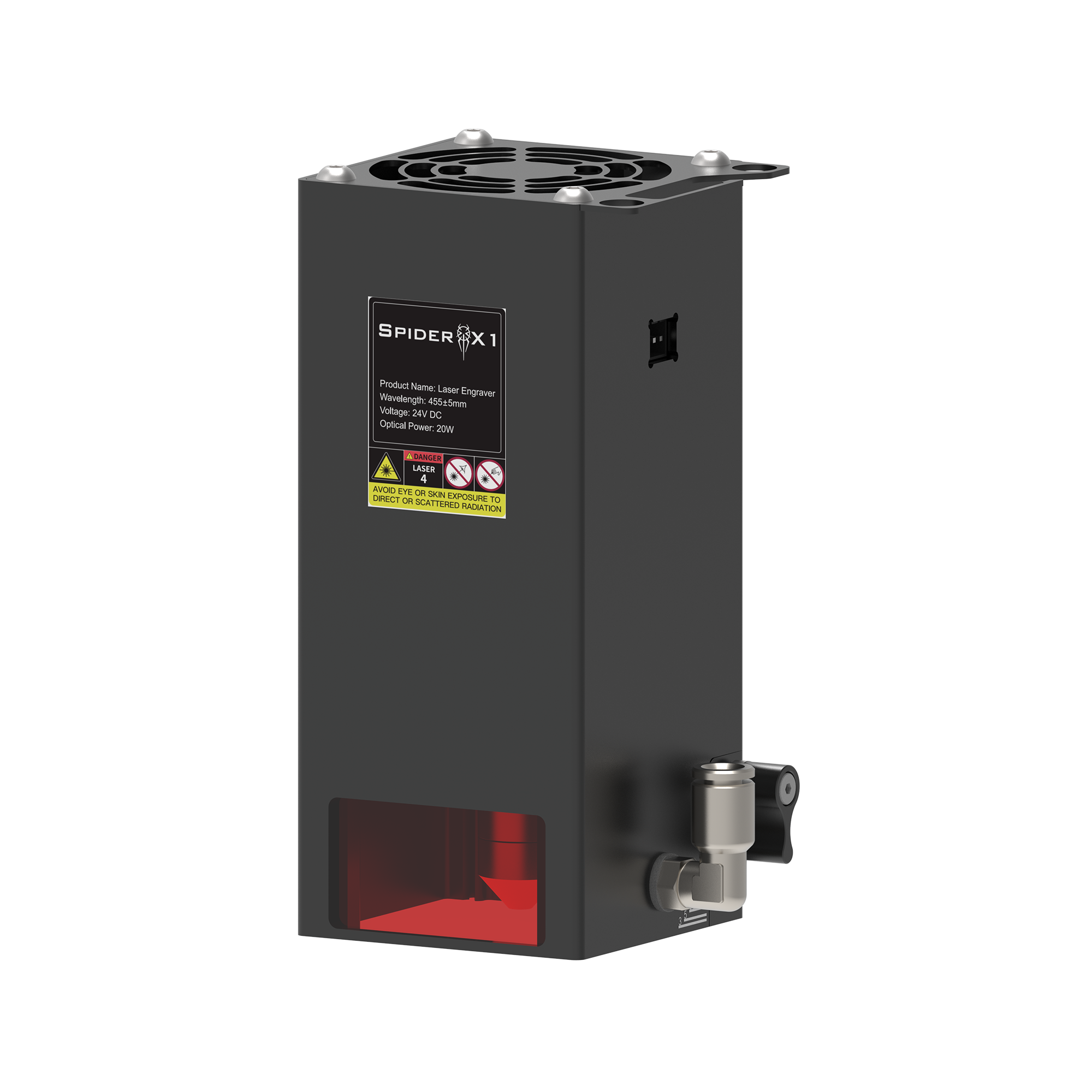 Tyvok - Spider X1 20W Laser Head - Spider-Laser