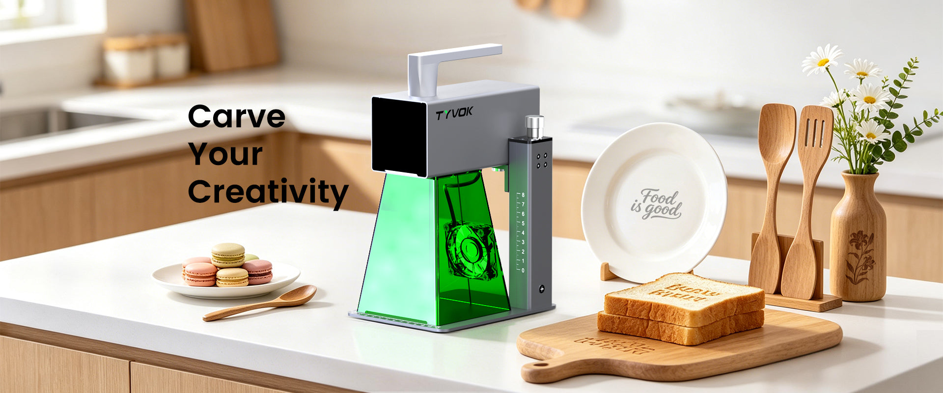 TYVOK P2 new stand creative engraving
