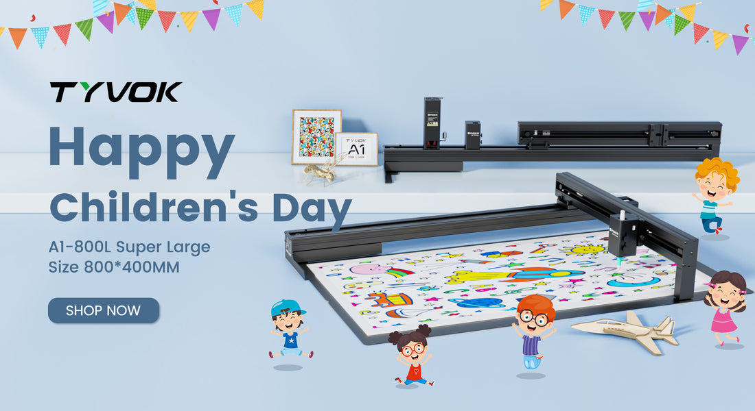 Happy Children's Day! Celebrating with Laser-Engraved Toys