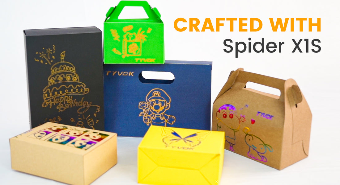 Exploring Creativity and Practicality: Personalized Gift Boxes Crafted with Spider X1S