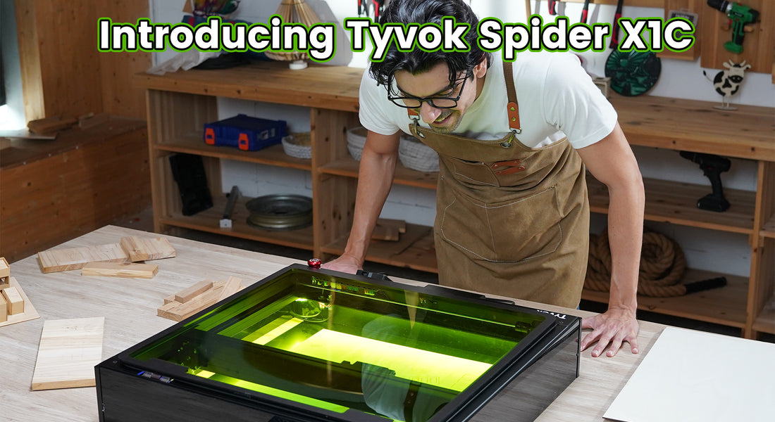 Introducing Tyvok Spider X1C: Your Ultimate Laser Engraving Companion