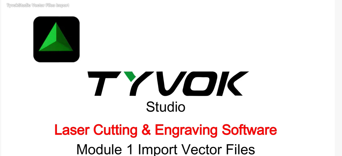 TyvokStudio Official Guide · Part 1-How to Properly Import SVG / DXF Files in TyvokStudio (Beginner-Friendly)