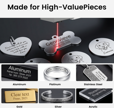 TYVOK P2 Ultra 20W fiber metal engraver