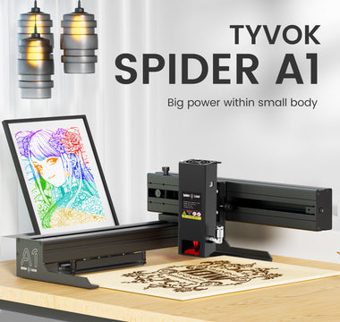 Tyvok Spider A1 Series: Revolutionizing the Era of Engraving Machines!