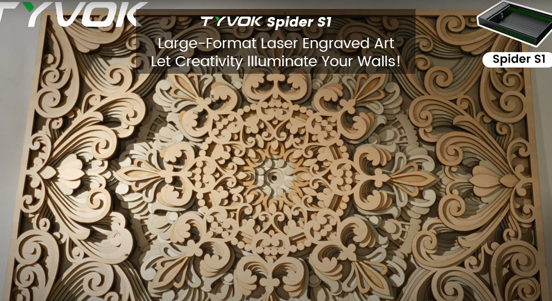 Large-Format Laser Engraved Art: Let Creativity Illuminate Your Walls!