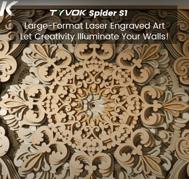 Large-Format Laser Engraved Art: Let Creativity Illuminate Your Walls!