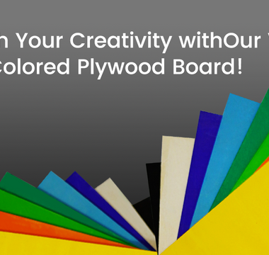 Unleash Your Creativity with Our Vibrant Multi-Colored Plywood Board! 🌈