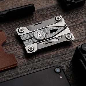 All-in-One Folding Outdoor Survival Tool – Portable Camping Essential