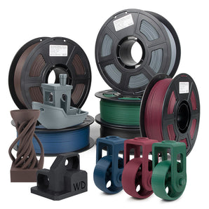 Filament PLA en fibre de carbone coloré