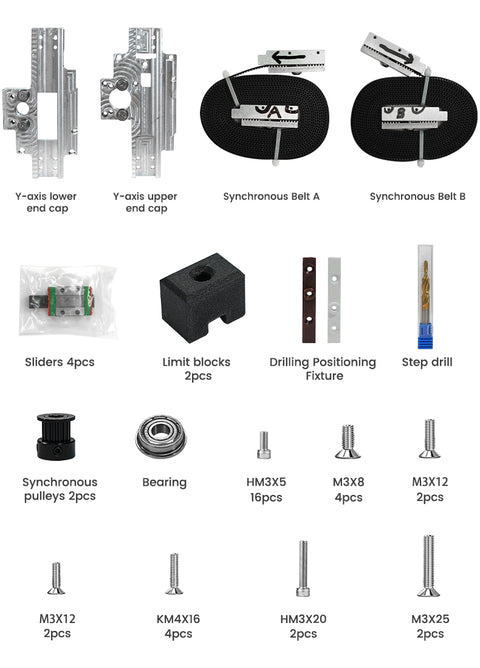 Tyvok S1 Rail Upgrade Kit – Quieter, Smoother, Faster