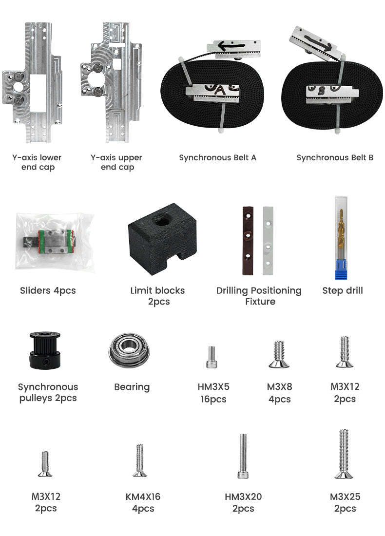 Tyvok S1 Rail Upgrade Kit – Quieter, Smoother, Faster