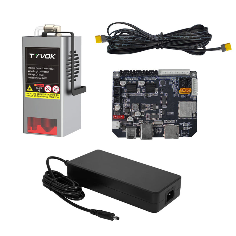 Tyvok X1/X1S Laser Power Upgrade Kit 60W